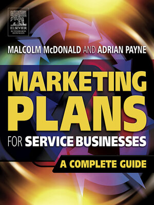 cover image of Marketing Plans for Service Businesses